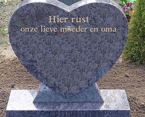 Grafsteen snel plaatsen ?