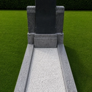 Grafmonument graniet