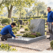 Het plaatsen van uw grafmonument: met zorg, respect en aandacht